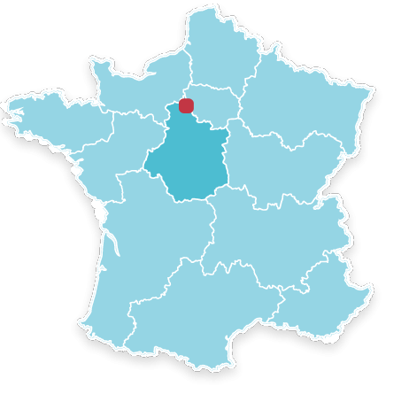 Eure-et-Loir en rgion Centre-Val de Loire